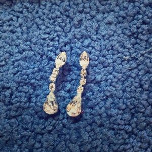 💫Sparkly CZ Silver Drops💫